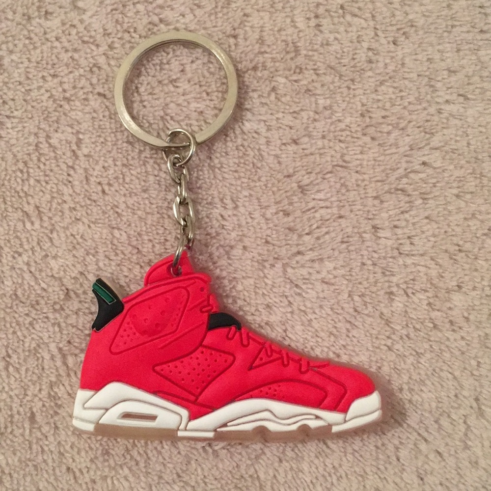 Jordan 6 Sneaker Keychain NWT
